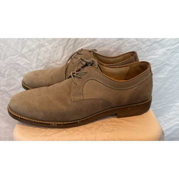 Johnston & Murphy Lace Up Oxford 11.5M Sheepskin Grey Taupe main image 9